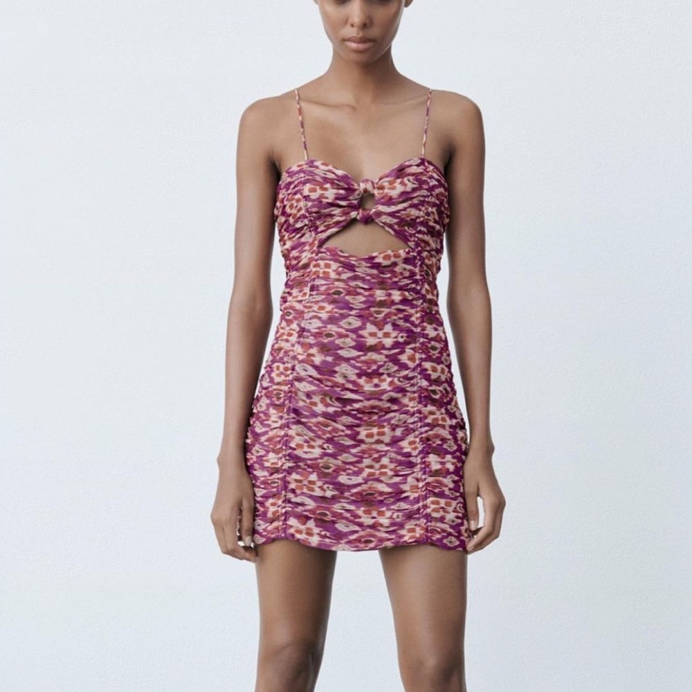 Zara dress, multicolor